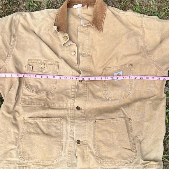 Carhartt Unlined Chore Coat XXL Brown/Tan VTG Vintage 80s/90s RARE - Picture 9 of 9